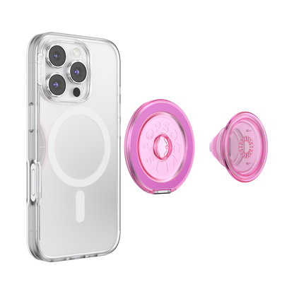 Translucent Baby Pink — MagSafe Kick-Out Grip & Stand - US 46494