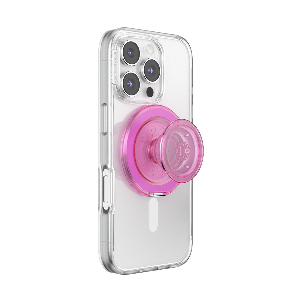 Translucent Baby Pink — MagSafe Kick-Out Grip & Stand - US 03132