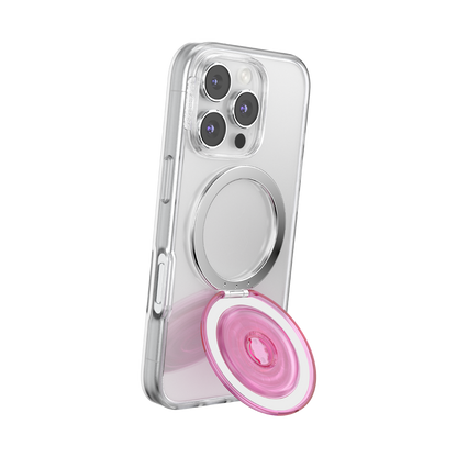 Translucent Baby Pink — MagSafe Kick-Out Grip & Stand - US 44198