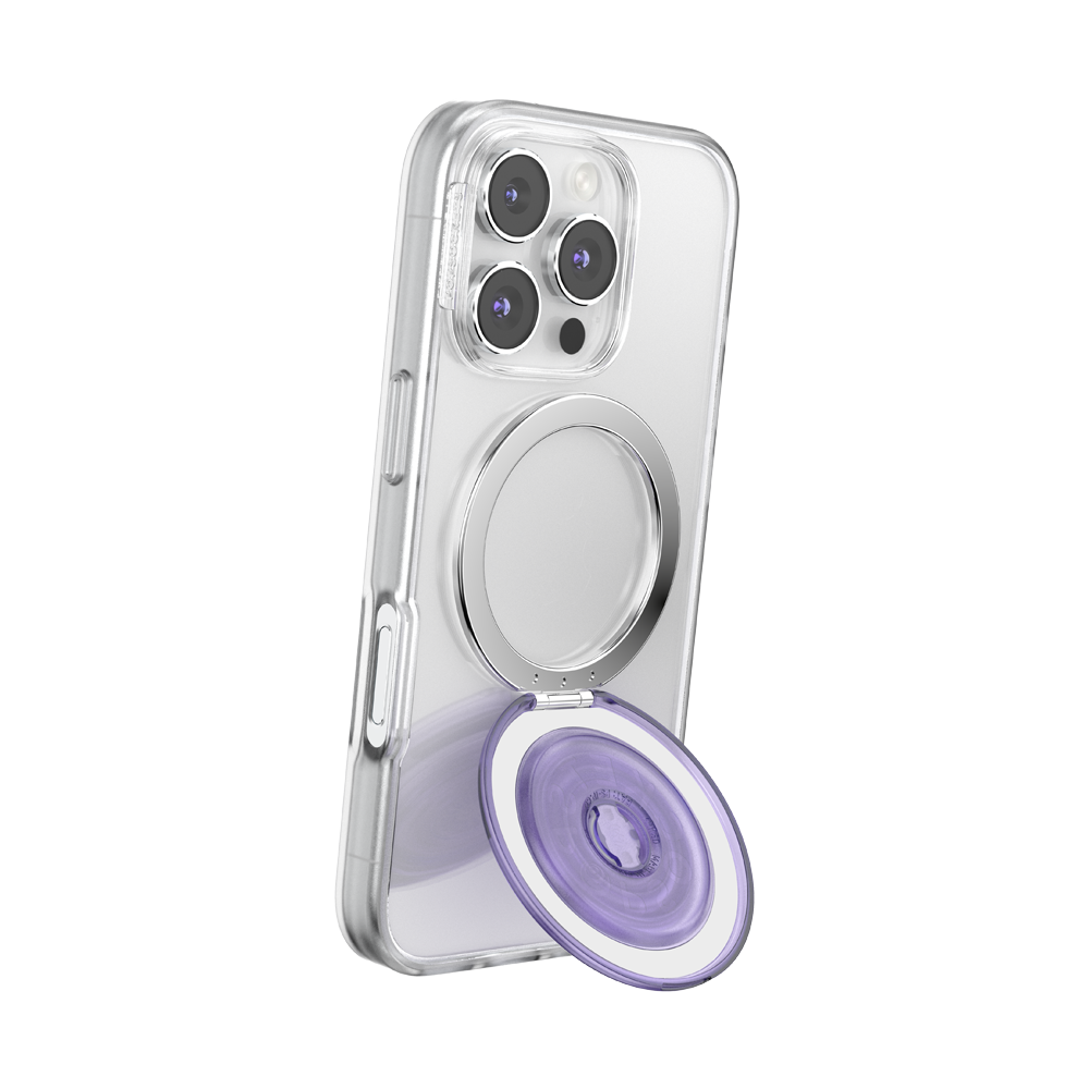 Translucent Dusty Purple — MagSafe Kick-Out Grip & Stand - US 84035