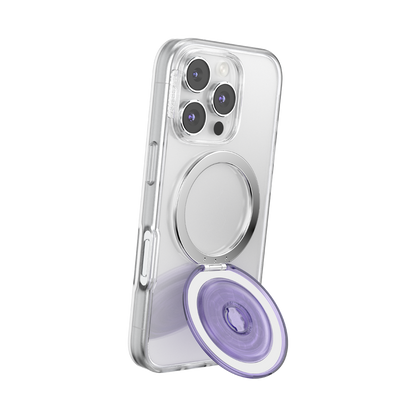 Translucent Dusty Purple — MagSafe Kick-Out Grip & Stand - US 84035
