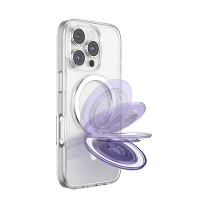Translucent Dusty Purple — MagSafe Kick-Out Grip & Stand - US 08535