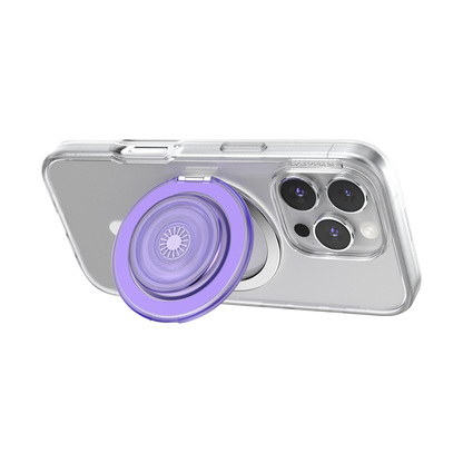 Translucent Dusty Purple — MagSafe Kick-Out Grip & Stand - US 84035