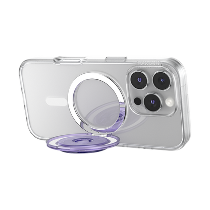 Translucent Dusty Purple — MagSafe Kick-Out Grip & Stand - US 84035