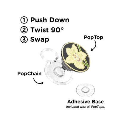 Enamel Butter Orchid — PopTop - US 82573