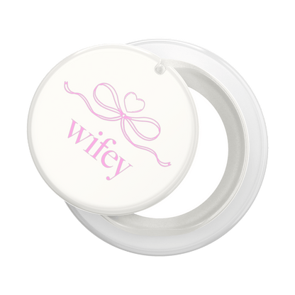 Mirror Compact Wifey — MagSafe PopGrip - US 75691