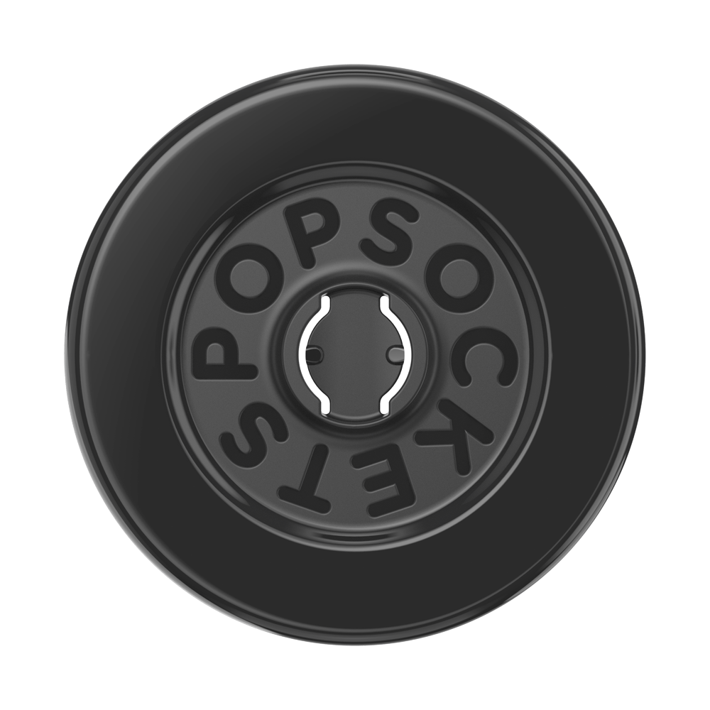 Crystal Heart Black Glitter —  MagSafe PopGrip - US 24053