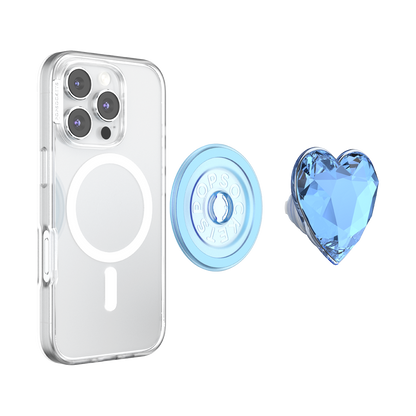 Crystal Heart Frost —  MagSafe PopGrip - US 07305