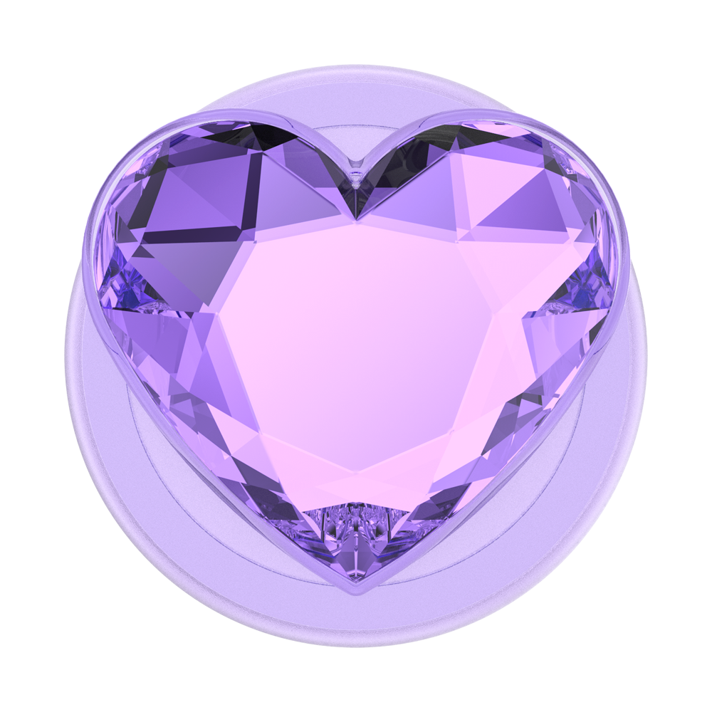Crystal Heart Lavender —  MagSafe PopGrip - US 82984