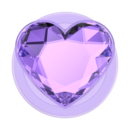 Crystal Heart Lavender —  MagSafe PopGrip - US 56962