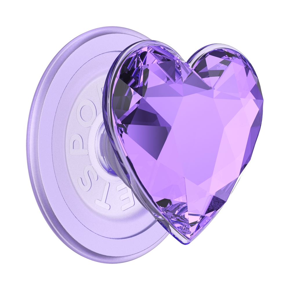 Crystal Heart Lavender —  MagSafe PopGrip - US 40776
