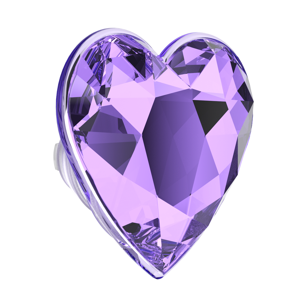 Crystal Heart Lavender —  MagSafe PopGrip - US 91218