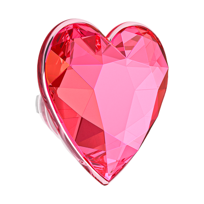 Crystal Heart Neon Pink —  MagSafe PopGrip - US 73127