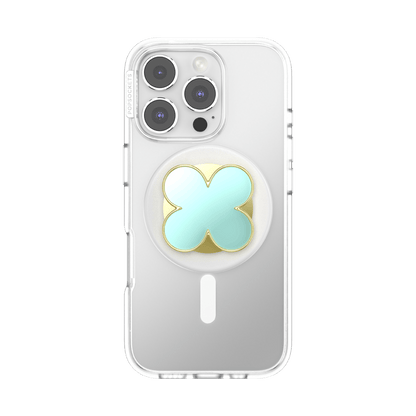 Enamel Clover Mint — MagSafe PopGrip - US 54189