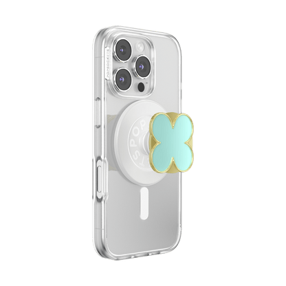 Enamel Clover Mint — MagSafe PopGrip - US 04153
