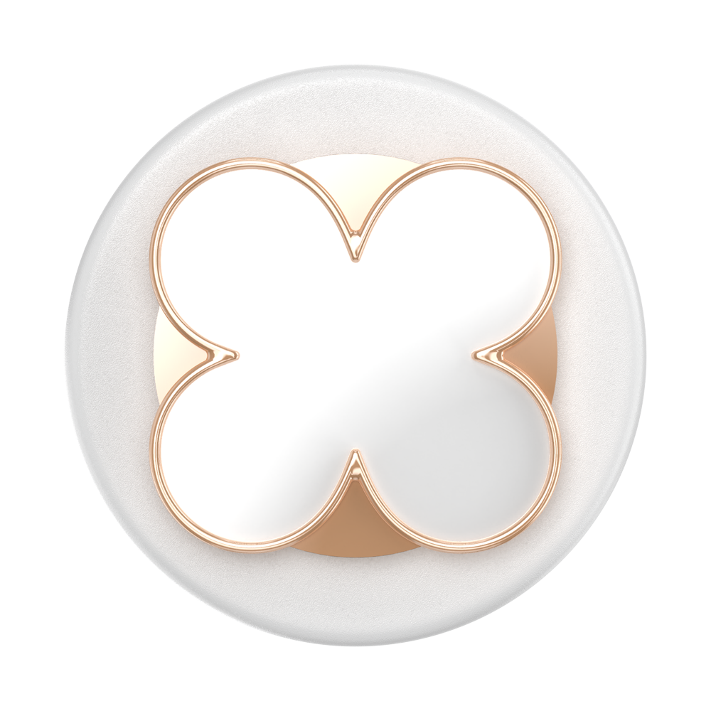 Enamel Clover Rose Gold — MagSafe PopGrip - US 91833