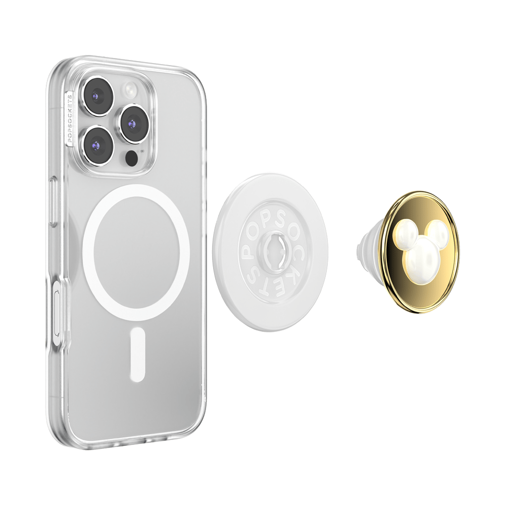 Enamel Pearl Mickey — MagSafe PopGrip - US 24685
