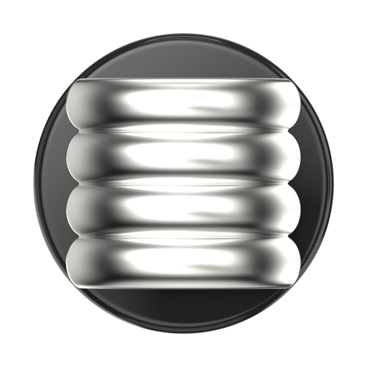 Enamel Puffy Stack Silver —  MagSafe PopGrip - US 83374