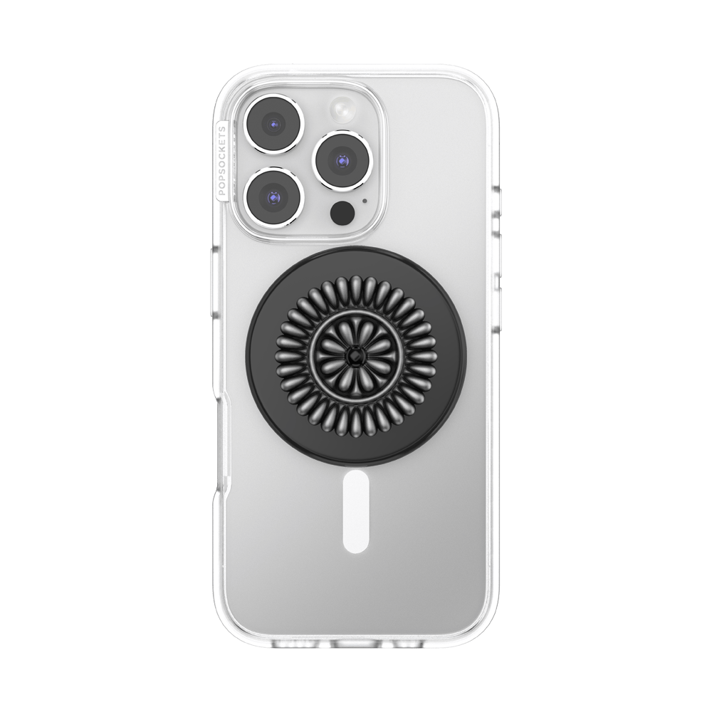 Enamel Stamped Black —  MagSafe PopGrip - US 15308