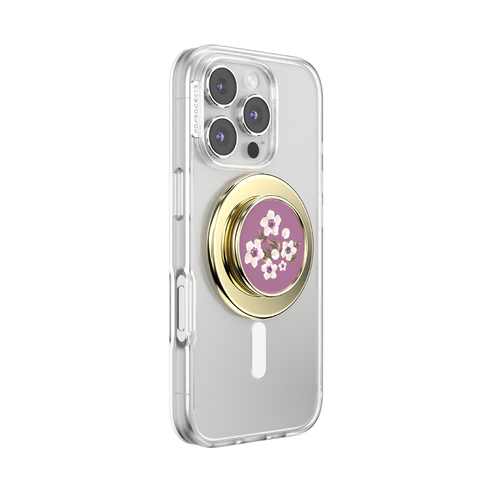 Enamel Floral Mauve — MagSafe PopGrip - US 76939