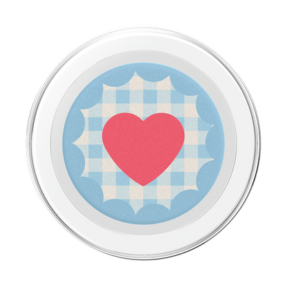 Gingham Heart —  MagSafe PopGrip - US 81866
