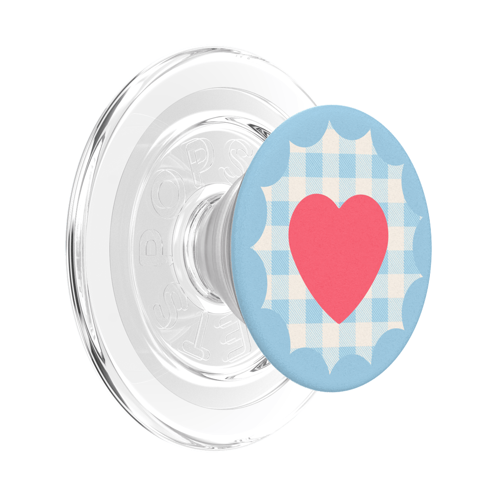 Gingham Heart —  MagSafe PopGrip - US 64286