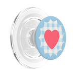 Gingham Heart —  MagSafe PopGrip - US 64286