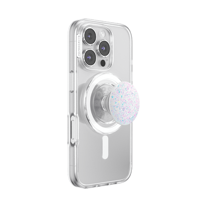 Iridescent Confetti White — MagSafe PopGrip - US 17718