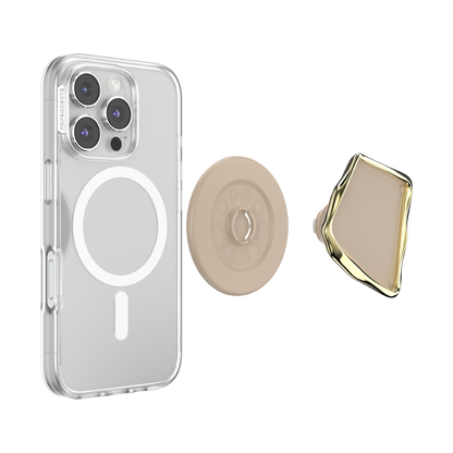 Enamel Latte Cut — MagSafe PopGrip - US 65858