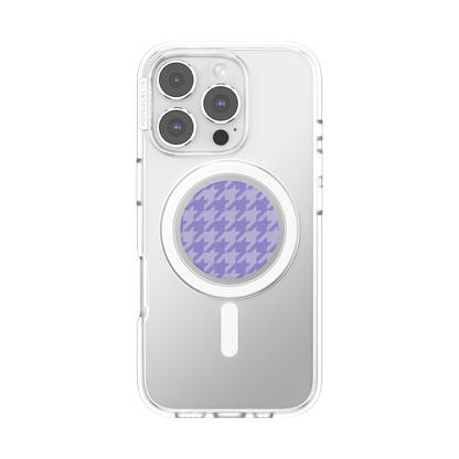 Lilac Houndstooth — MagSafe PopGrip - US 62309