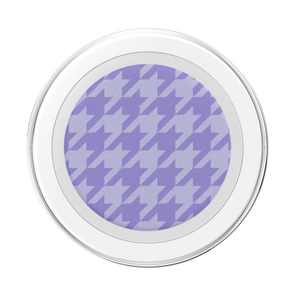 Lilac Houndstooth — MagSafe PopGrip - US 02595