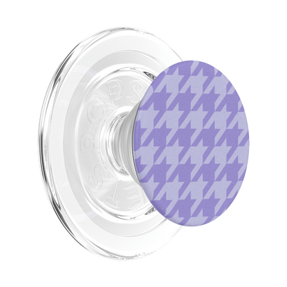 Lilac Houndstooth — MagSafe PopGrip - US 62309