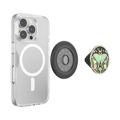 Enamel Luna Moth — MagSafe PopGrip - US 69611