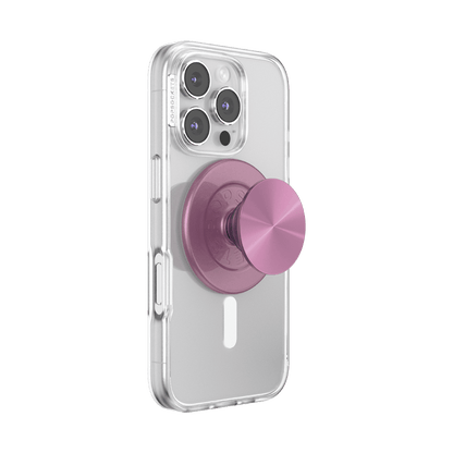 Aluminum Mauve Radial — MagSafe PopGrip - US 47065