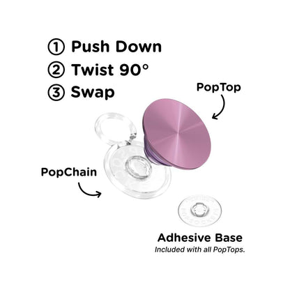 Aluminum Mauve Radial — PopTop - US 85490