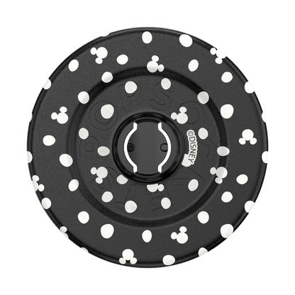 Mickey Polka Dot Black — MagSafe PopGrip - US 32105