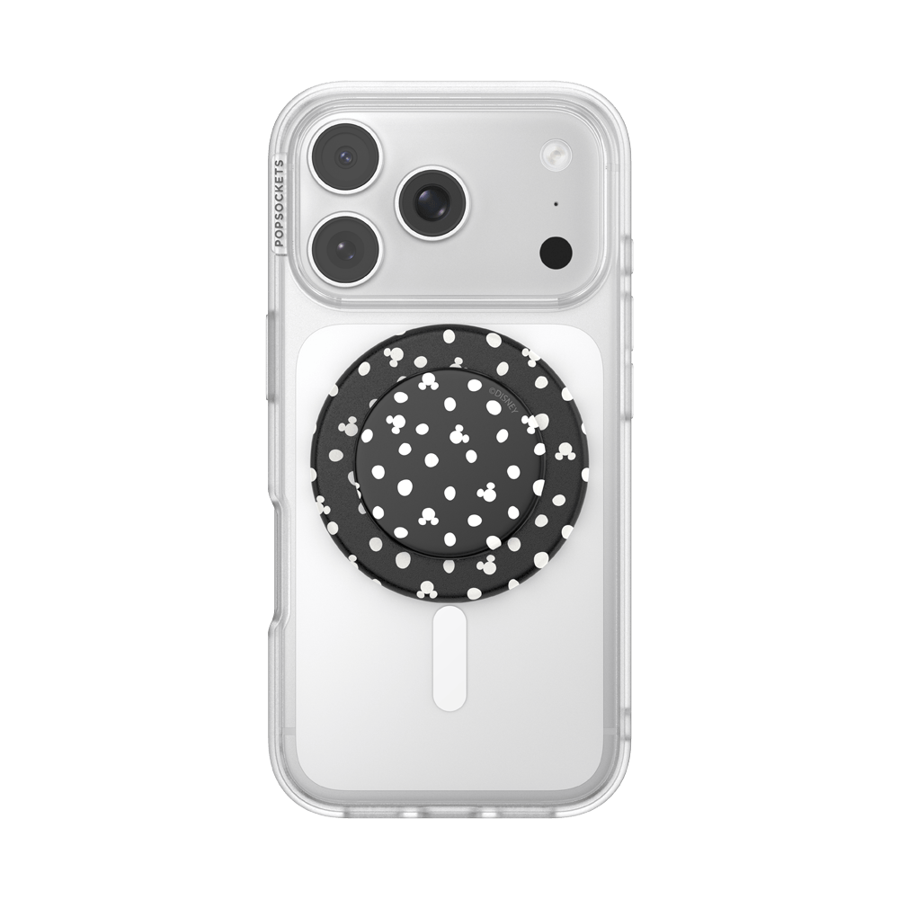 Mickey Polka Dot Black — MagSafe PopGrip - US 59918