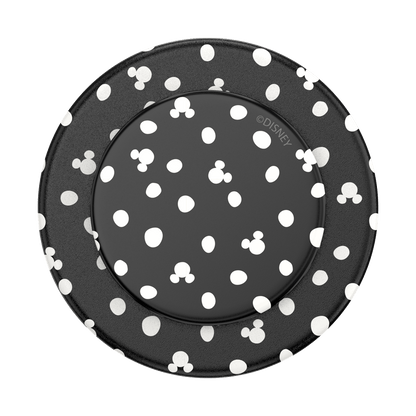 Mickey Polka Dot Black — MagSafe PopGrip - US 32105
