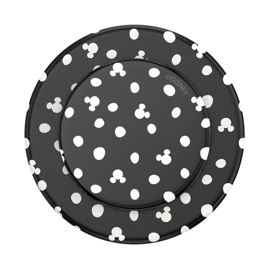 Mickey Polka Dot Black — MagSafe PopGrip - US 07895