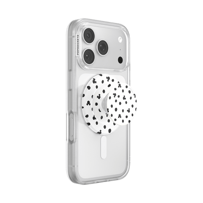 Mickey Polka Dot White — MagSafe PopGrip - US 80453