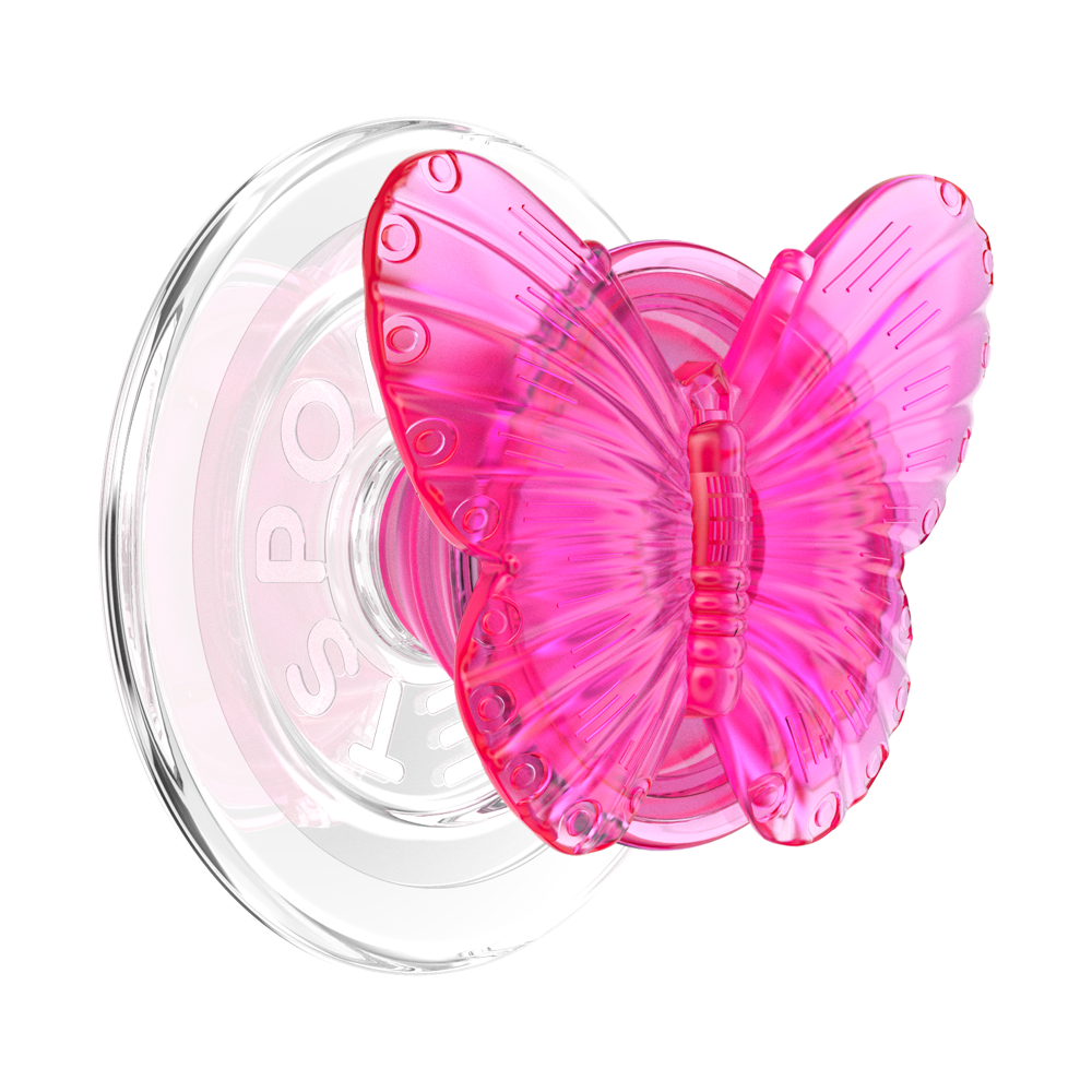 Molded Butterfly Magenta — MagSafe PopGrip - US 28061