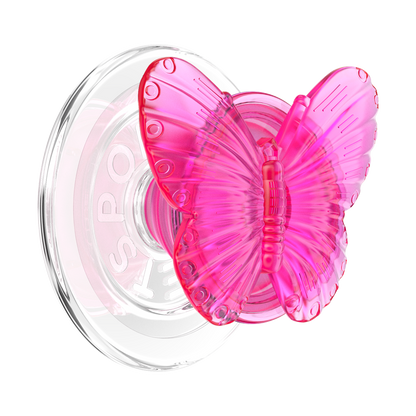 Molded Butterfly Magenta — MagSafe PopGrip - US 72758