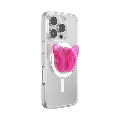 Molded Butterfly Magenta — MagSafe PopGrip - US 51445