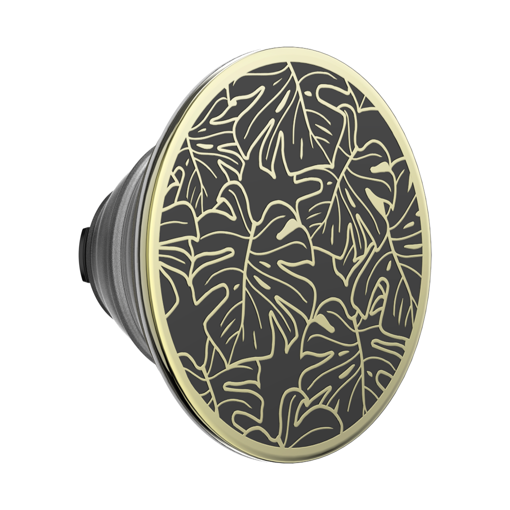 Enamel Monstera Black — PopTop - US 59000