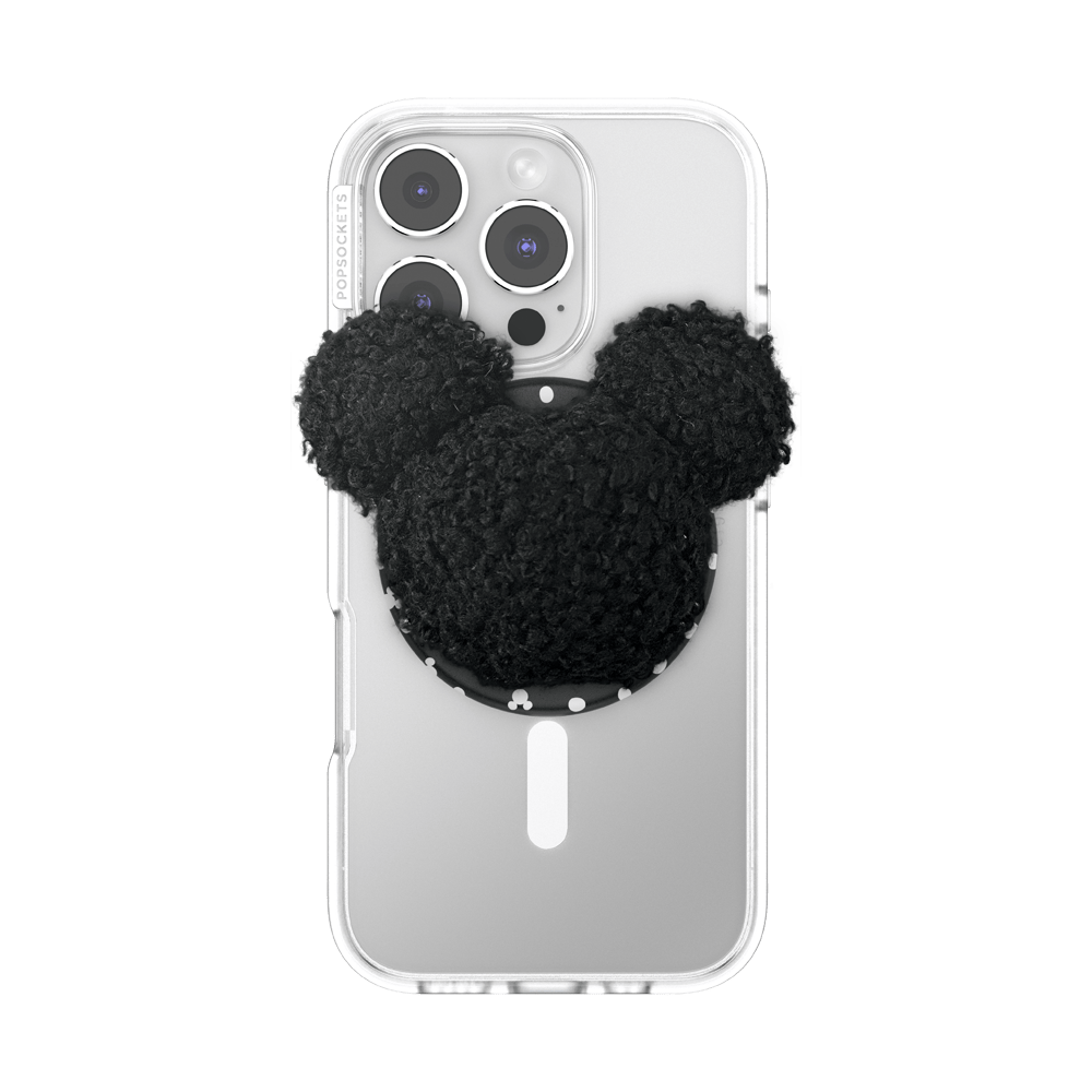 Plush Mickey Black — MagSafe PopGrip - US 97525