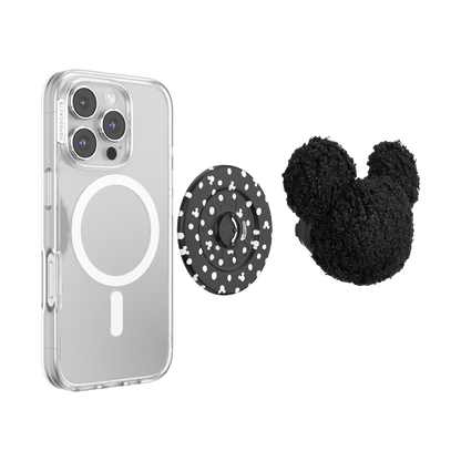 Plush Mickey Black — MagSafe PopGrip - US 16184