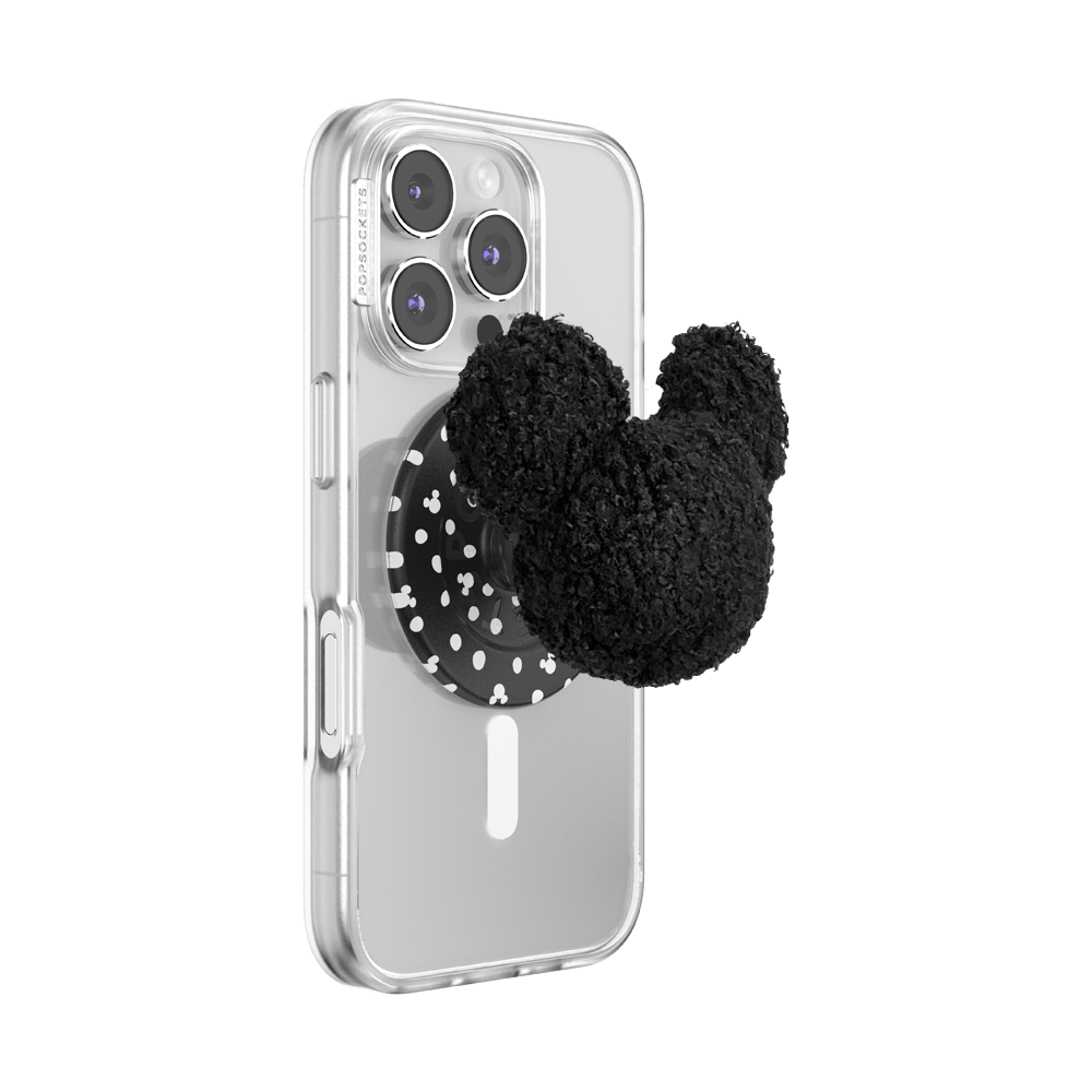 Plush Mickey Black — MagSafe PopGrip - US 78570