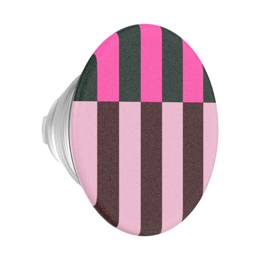 Pop of Pink Stripe — MagSafe PopGrip - US 12797
