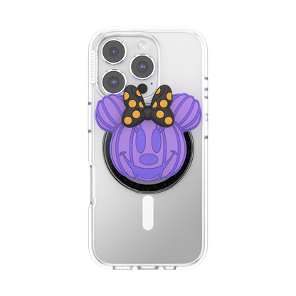 PopOut Pumpkin Minnie Mouse Purple— MagSafe PopGrip - US 57163