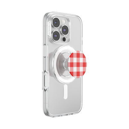 Red Gingham — MagSafe PopGrip - US 77099